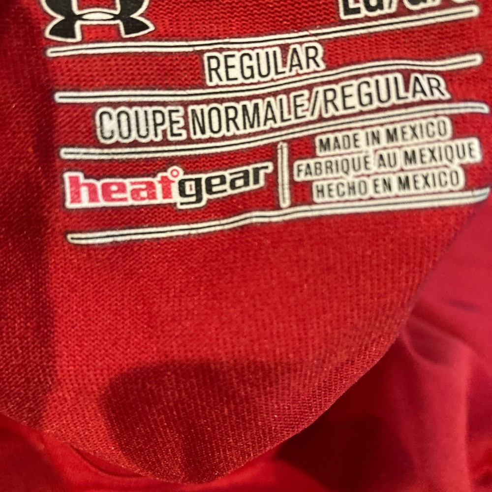 Under Armour ted heat gear T-shirt men’s size L - Picture 2 of 4